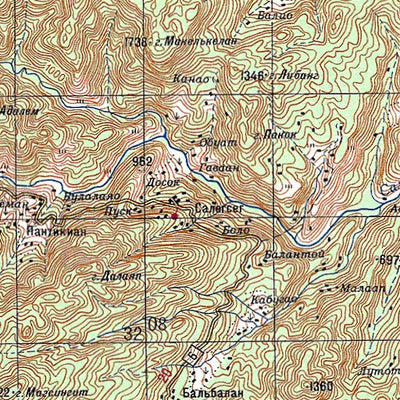 Avenza Systems Inc. Soviet Genshtab - e51-20 - Philippines digital map