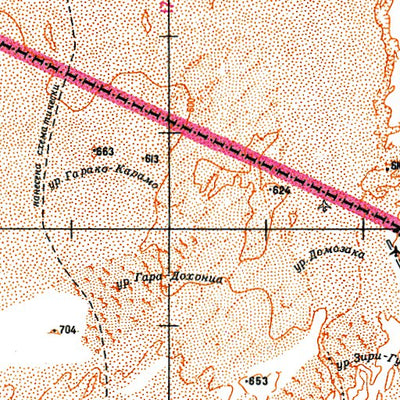 Avenza Systems Inc. Soviet Genshtab - f33-2 - Niger digital map
