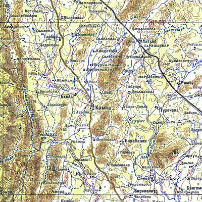 Avenza Systems Inc. Soviet Genshtab - f44-4 - India digital map