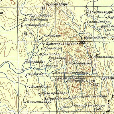 Avenza Systems Inc. Soviet Genshtab - f46-02 - India digital map