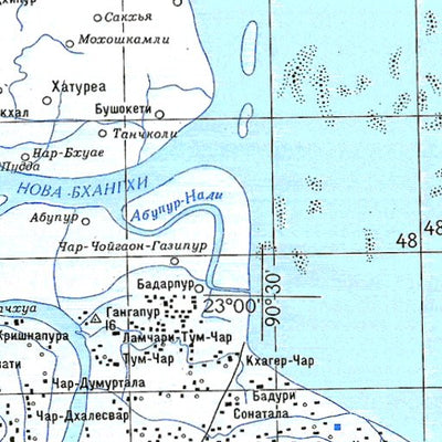 Avenza Systems Inc. Soviet Genshtab - f46-07 - Bangladesh digital map