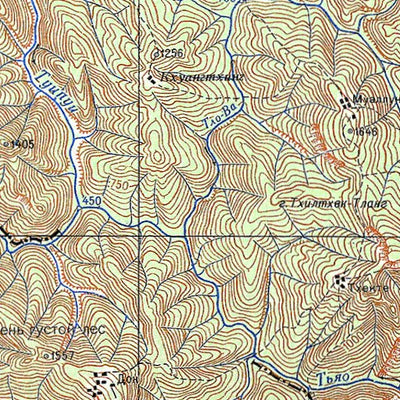 Avenza Systems Inc. Soviet Genshtab - f46-10 - India digital map