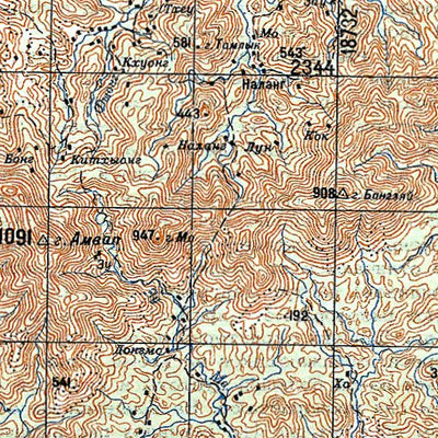 Avenza Systems Inc. Soviet Genshtab - f48-30 - Viet Nam digital map