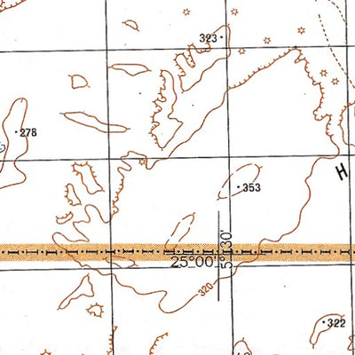 Avenza Systems Inc. Soviet Genshtab - g30-25 - Mauritania digital map