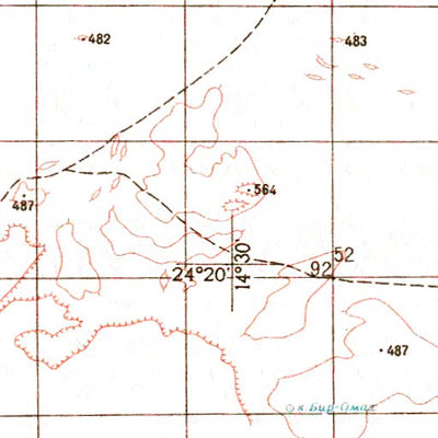 Avenza Systems Inc. Soviet Genshtab - g33-34 - Libyan Arab Jamahiriya digital map