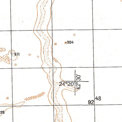 Avenza Systems Inc. Soviet Genshtab - g38-31 - Saudi Arabia digital map