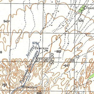 Avenza Systems Inc. Soviet Genshtab - g40-11 - Iran (Islamic Republic of) digital map