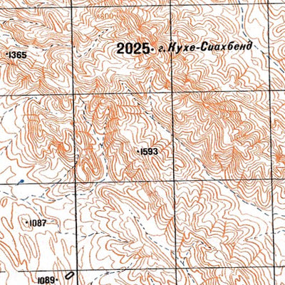 Avenza Systems Inc. Soviet Genshtab - g41-01 - Iran (Islamic Republic of) digital map