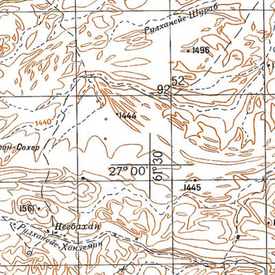 Avenza Systems Inc. Soviet Genshtab - g41-08 - Iran (Islamic Republic of) digital map