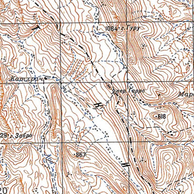Avenza Systems Inc. Soviet Genshtab - g42-14 - Pakistan digital map