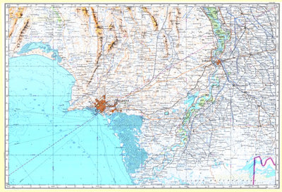 Avenza Systems Inc. Soviet Genshtab - g42-3 - Pakistan digital map