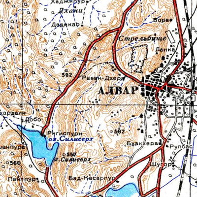 Avenza Systems Inc. Soviet Genshtab - g43-05 - India digital map