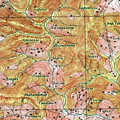 Avenza Systems Inc. Soviet Genshtab - g45-02 - Nepal digital map