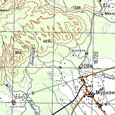 Avenza Systems Inc. Soviet Genshtab - g46-06 - India digital map