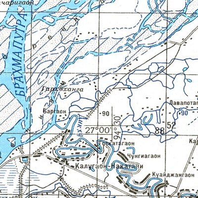 Avenza Systems Inc. Soviet Genshtab - g46-11 - India digital map