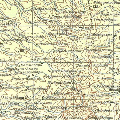 Avenza Systems Inc. Soviet Genshtab - g46-32 - India digital map