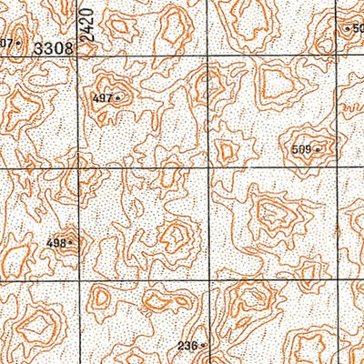 Avenza Systems Inc. Soviet Genshtab - h32-21 - Algeria digital map