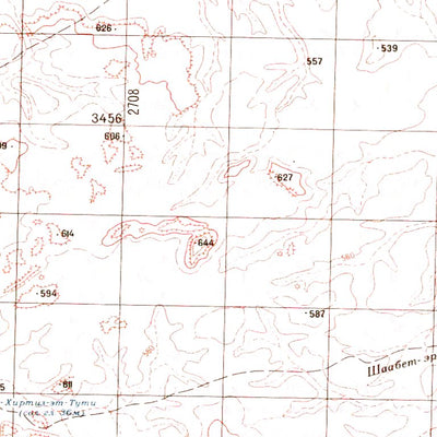 Avenza Systems Inc. Soviet Genshtab - h32-30 - Libyan Arab Jamahiriya digital map