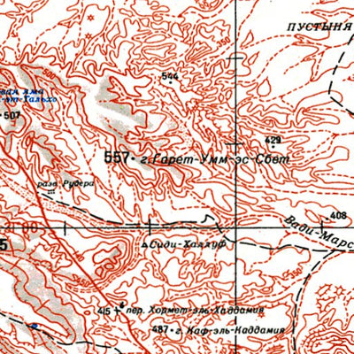 Avenza Systems Inc. Soviet Genshtab - h33-1 - Libyan Arab Jamahiriya digital map