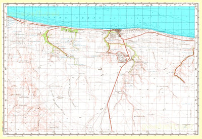 Avenza Systems Inc. Soviet Genshtab - h33-16 - Libyan Arab Jamahiriya digital map