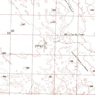 Avenza Systems Inc. Soviet Genshtab - h33-29 - Libyan Arab Jamahiriya digital map