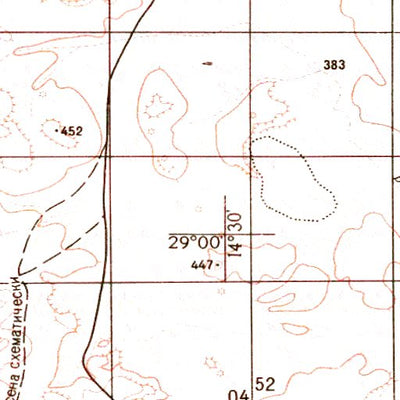 Avenza Systems Inc. Soviet Genshtab - h33-32 - Libyan Arab Jamahiriya digital map