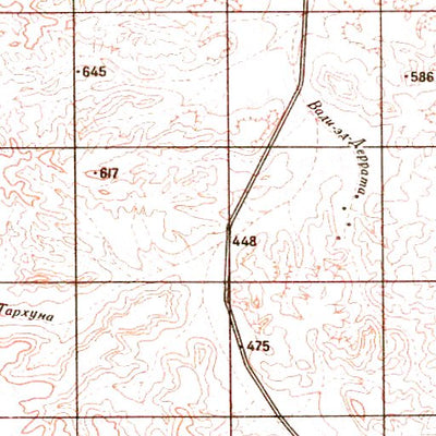 Avenza Systems Inc. Soviet Genshtab - h33-32 - Libyan Arab Jamahiriya digital map