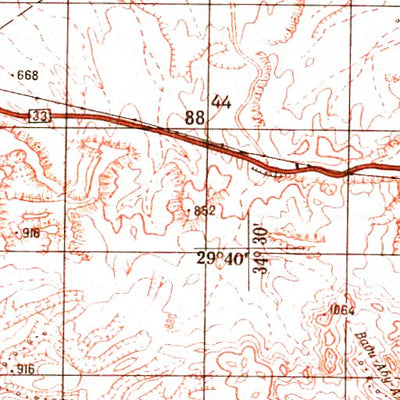 Avenza Systems Inc. Soviet Genshtab - h36-23 - Saudi Arabia digital map
