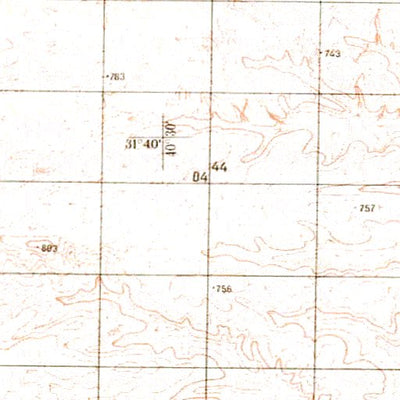 Avenza Systems Inc. Soviet Genshtab - h37-05 - Saudi Arabia digital map