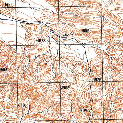 Avenza Systems Inc. Soviet Genshtab - h40-31 - Iran (Islamic Republic of) digital map