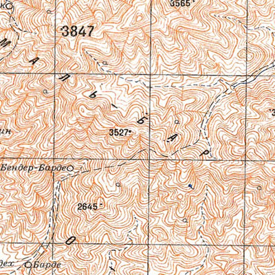 Avenza Systems Inc. Soviet Genshtab - h40-35 - Iran (Islamic Republic of) digital map