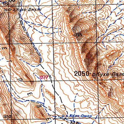 Avenza Systems Inc. Soviet Genshtab - h41-07 - Iran (Islamic Republic of) digital map