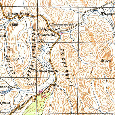 Avenza Systems Inc. Soviet Genshtab - h42-05 - Pakistan digital map