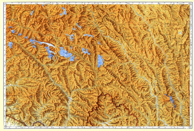 Avenza Systems Inc. Soviet Genshtab - h47-3 - India digital map
