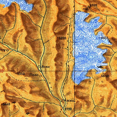 Avenza Systems Inc. Soviet Genshtab - h47-3 - India digital map