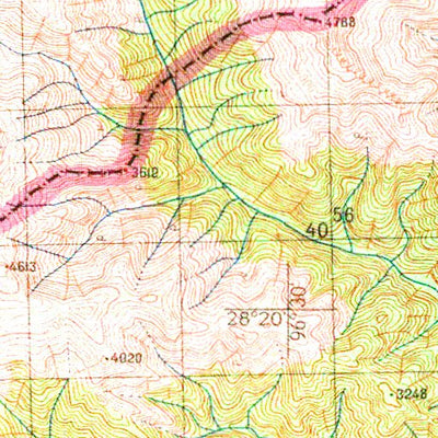 Avenza Systems Inc. Soviet Genshtab - h47-31 - India digital map
