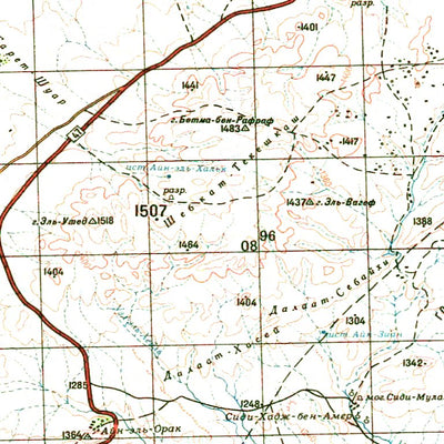Avenza Systems Inc. Soviet Genshtab - i31-19 - Algeria digital map