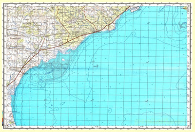 Avenza Systems Inc. Soviet Genshtab - i32-17 - Tunisia digital map