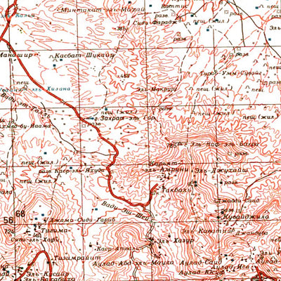 Avenza Systems Inc. Soviet Genshtab - i33-31 - Libyan Arab Jamahiriya digital map