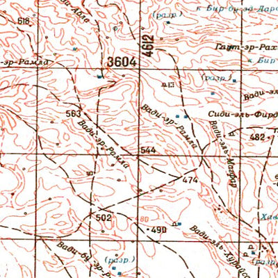 Avenza Systems Inc. Soviet Genshtab - i34-35 - Libyan Arab Jamahiriya digital map