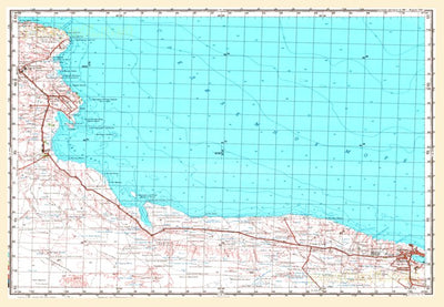 Avenza Systems Inc. Soviet Genshtab - i34-36 - Libyan Arab Jamahiriya digital map