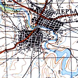 Avenza Systems Inc. Soviet Genshtab - i37-121 - Syrian Arab Republic digital map