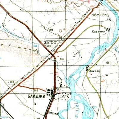 Avenza Systems Inc. Soviet Genshtab - i38-08 - Iraq digital map