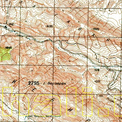 Avenza Systems Inc. Soviet Genshtab - i38-23 - Iraq digital map