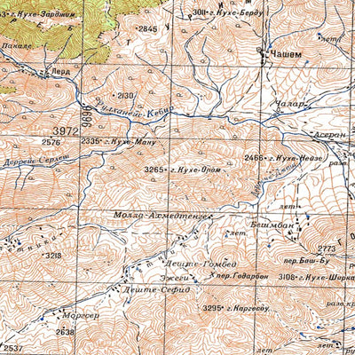 Avenza Systems Inc. Soviet Genshtab - i39-06 - Iran (Islamic Republic of) digital map