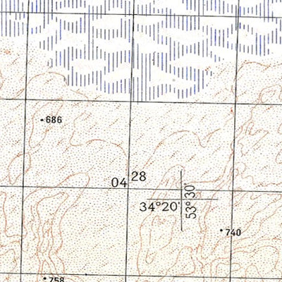 Avenza Systems Inc. Soviet Genshtab - i39-18 - Iran (Islamic Republic of) digital map