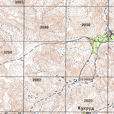 Avenza Systems Inc. Soviet Genshtab - i39-22 - Iran (Islamic Republic of) digital map