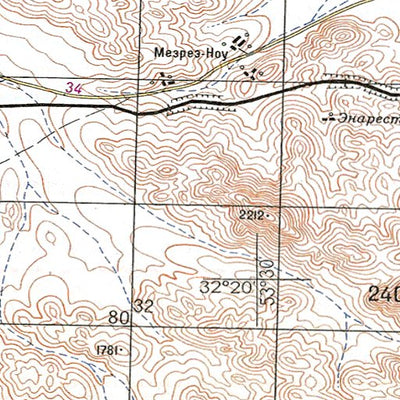Avenza Systems Inc. Soviet Genshtab - i39-36 - Iran (Islamic Republic of) digital map