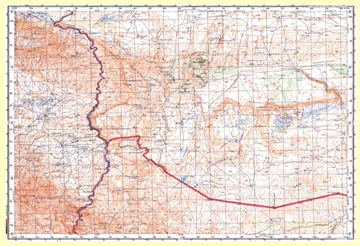 Soviet Genshtab - i41-02 - Turkmenistan Map by Avenza Systems Inc ...