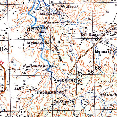 Avenza Systems Inc. Soviet Genshtab - i43-25 - Pakistan digital map